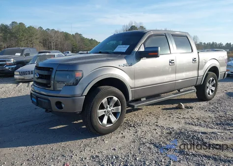 2013 Ford F-150 Fx4 из США, поврежденный, VIN 1FTFW1EFXDFD62691